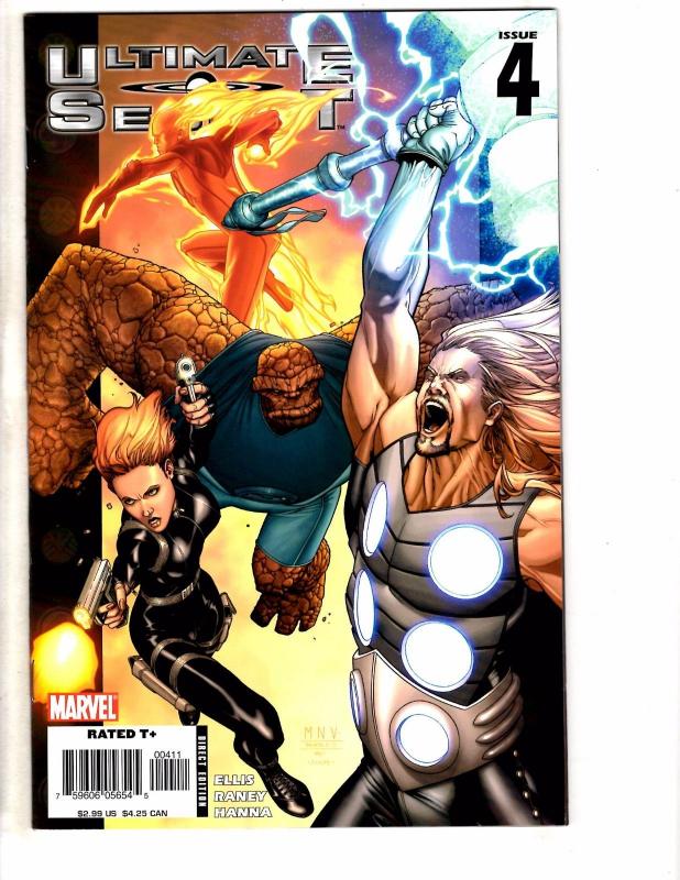 4 Ultimate Secret Marvel Comic Books # 1 2 3 4 NM 1st Print Avengers Hulk AK7