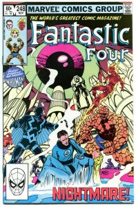 FANTASTIC FOUR #248, NM, John Bryne, 1982, Thing, Nightmare, more FF in store