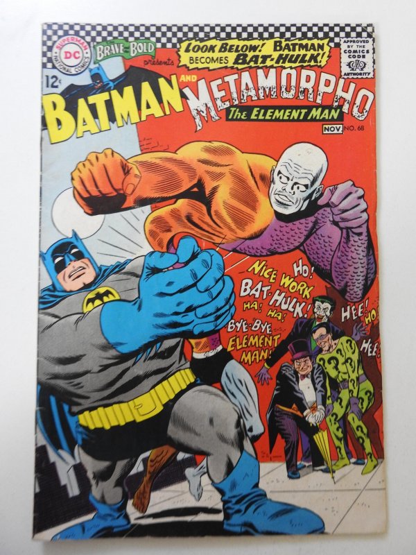 The Brave and the Bold #68 (1966) VG+ Condition!