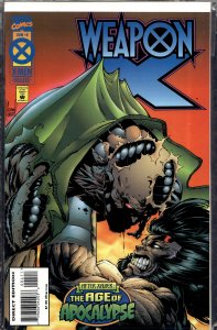 Weapon X #4 Direct Edition (1995) Wolverine