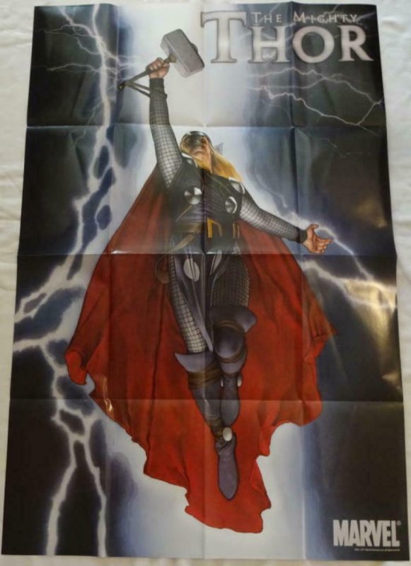 MIGHTY THOR  Promo Poster, 24 x 36, 2011, MARVEL, Unused more in our store 234