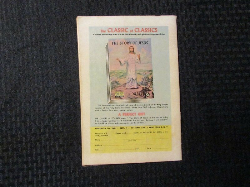 1954 Aug THE MUTINEERS Classics Illustrated #122 VG- 3.5 Gilberton 