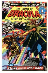 TOMB OF DRACULA #44 Doctor Strange-Blade-MARVEL-HORROR