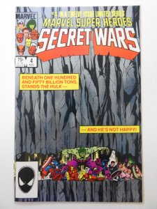 Marvel Super Heroes Secret Wars #4 (1984) Beautiful NM- Condition!