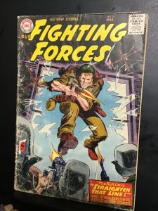 Our Fighting Forces #19 (1957) 1950s DC war comic! Affordable grade VG. Wow!
