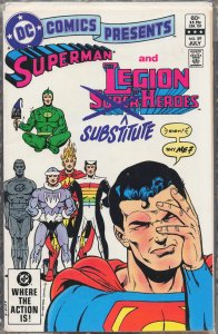 DC Comics Presents #59 (1983) The Legion of Substitute Heroes
