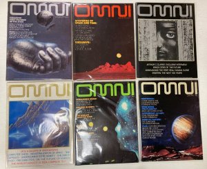 Omni Magazine set:#1-6 6.0 FN (1978-79)