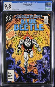 Blue Beetle #13 CGC 9.8 1985 comic book DC Conrad Carapax 4376335002