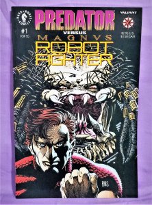 PREDATOR vs MAGNUS Robot Fighter #1 - 2 Includes Issue #2 Trading Cards Intact