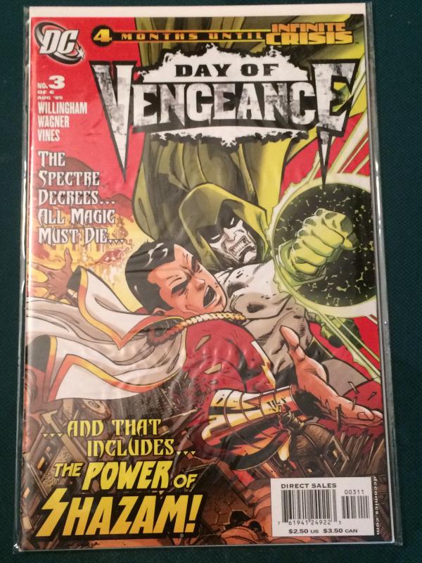 Day of Vengeance #3 of 6 The Spectre vs Shazam