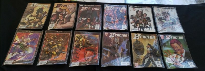 X-FACTOR 30PC (VF) ISSUES #1-30, CIVIL WAR, MESSIAH COMPLEX  2006-08