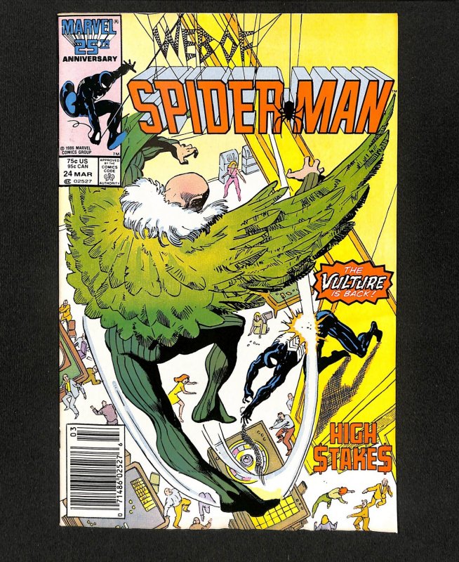 Web of Spider-Man #24 Newsstand Variant