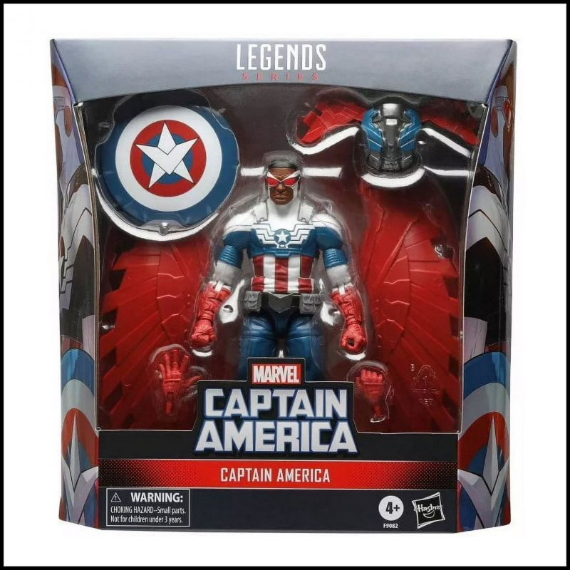 • Sam Wilson Captain America Comics Inspired Action Figure