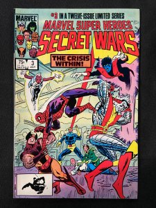 SECRET WARS COMPLETE 1-12  INCLUDES #8 1ST BLACK SPIDER-MAN COSTUME MOST VF/NM 