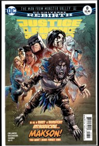 Justice League of America #8 (2017) Justice League [Key Issue]