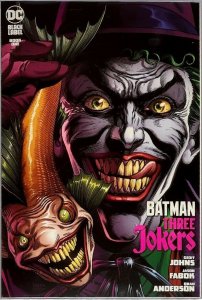 Batman Three Jokers #1 DC 2020 CGC 9.8 NM/M WP Joker Fish Variant Cover E 