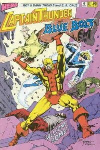Captain Thunder and Blue Bolt #6 Hero Comics March Mar 1988 (VF-)
