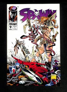 Spawn #9 1st Appearance Angela! Todd McFarlane!