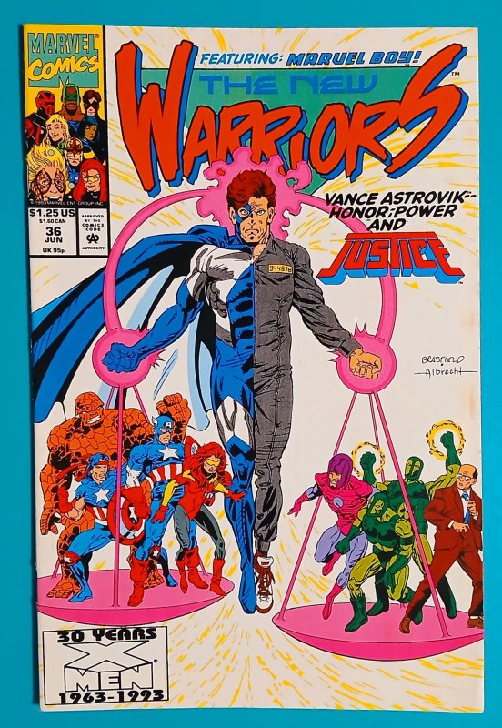 The New Warriors #36 (1993) MCU Secret Wars Thunderbolts Avengers X-Men