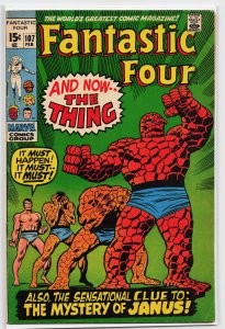 Fantastic Four #107 (1971) Fantastic Four