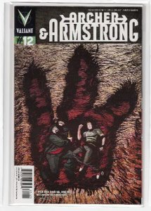 ARCHER & ARMSTRONG (2012 VALIANT) #12 VARIANT ORDERALL VAR DOE