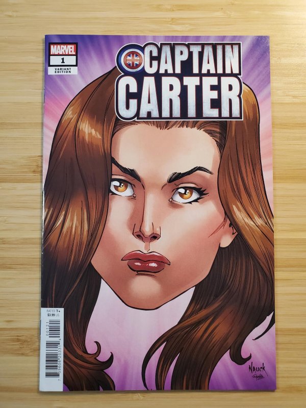 Captain Carter #1 Nauck Cover (2022) Marvel Comics