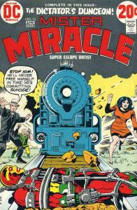 Mister Miracle (1st Series) #13 FN ; DC | April 1973 Jack Kirby Train