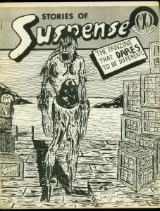 Stories of Suspense #3 1966- Marv Wolfman Horror Fanzine- Rare FN