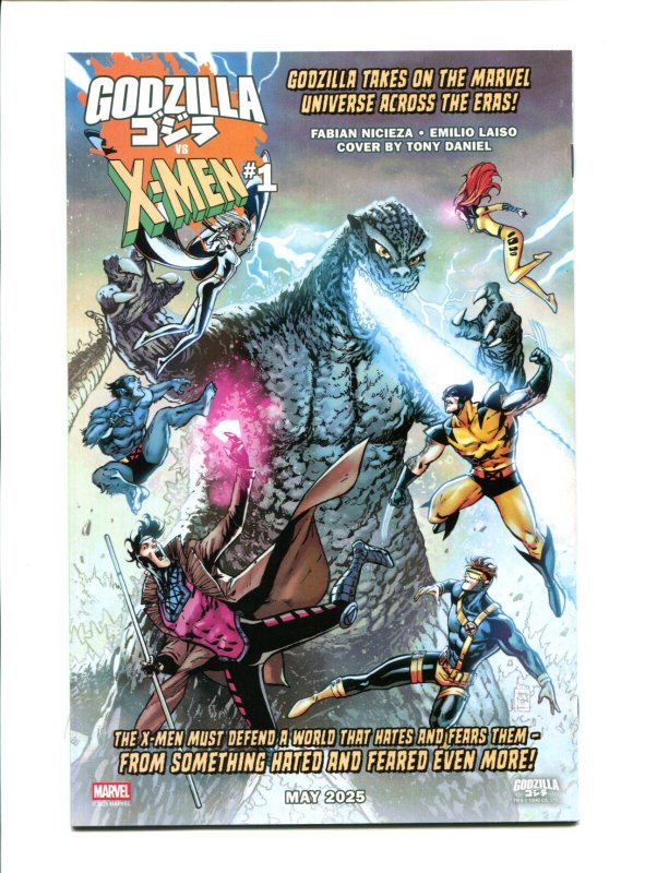 Godzilla Vs Fantastic Four #1 - Adam Kubert Cover (8.5/9.0) 2025