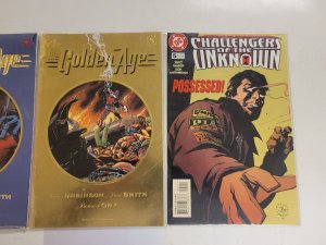 3 DC Comics #5 Challenger of the Unknown + #3 4 Golden Age 6 LP6