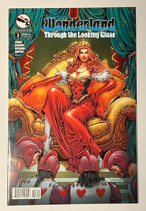 GFT presents Wonderland: Through the Looking Glass #3 (2013) Covers A, B and C