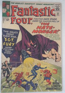 Fantastic Four (1961 series)  #21, Fine+ (Actual scan)