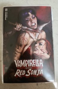 VAMPIRELLA VERSUS RED SONYA 1 LUCIO PARRILLO VARIANT