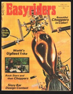 Easyriders #1 6/1971-First issue-Original biker mag-Knuckleheads-Choppers-rac...