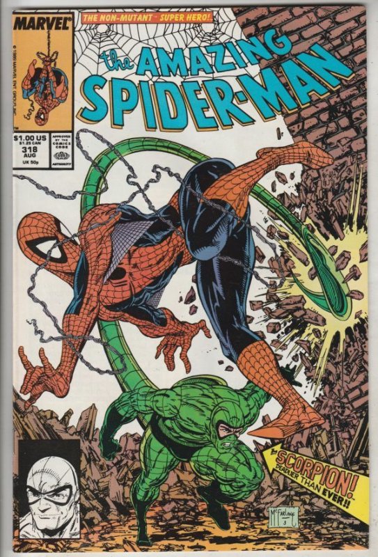 Amazing Spider-Man #318 (Aug-89) NM- High-Grade Spider-Man