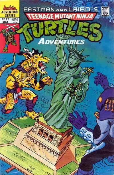 Teenage Mutant Ninja Turtles Adventures (2nd Series) #20 FN; Archie | save on sh