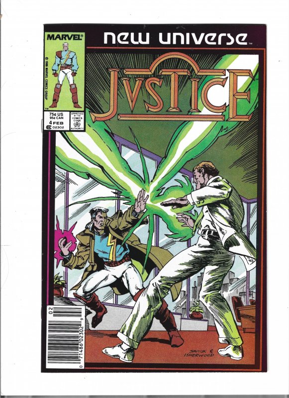 Justice #1 through 7 Newsstand Edition (1986)