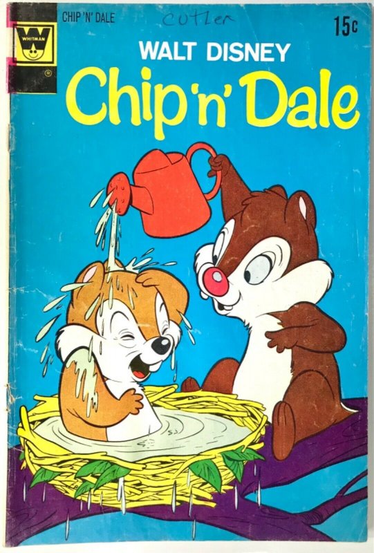 WALT DISNEY’S CHIP N DALE Comic Issue 16 — 1972 Gold Key Comics VG Condition 