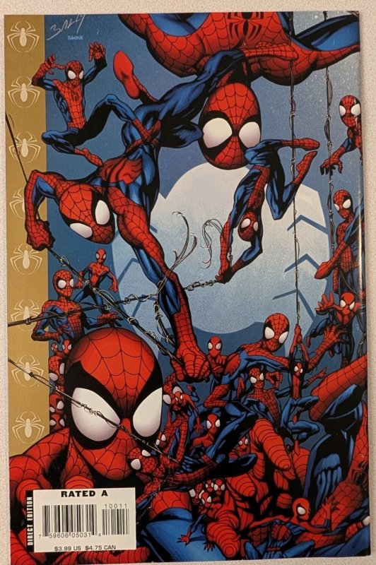Ultimate Spider Man #100 2006 NM Signed By Mark Bagley With COA