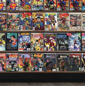 Huge Lot 150+ Comics with Action Comics, Justice League America, X-Men & More!