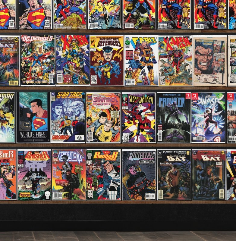 Huge Lot 150+ Comics with Action Comics, Justice League America, X-Men & More!