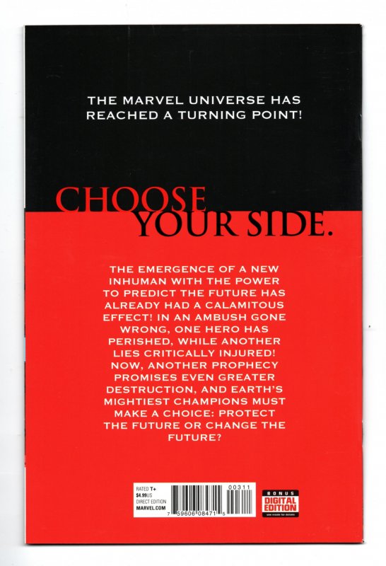 CIVIL WAR II #03 (2016) MARKO DJURDJEVIC | TRADE DRESS