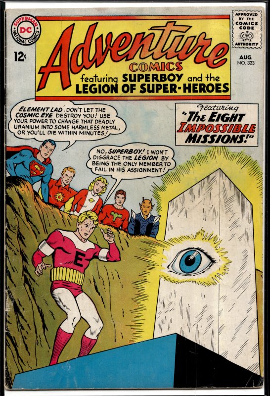 Adventure Comics #323 (1964) Legion of Super-Heroes
