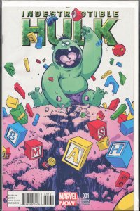 Indestructible Hulk #1 Young Cover (2013) Hulk