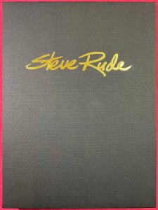 STEVE RUDE ARTIST IN MOTION - Book/ DJ/Slipcase-Fine; Comic-9.2, WP - Ltd/Signed