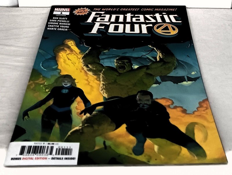 FANTASTIC FOUR #1 Esad Ribic Regular Cover A Marvel Comics MCU
