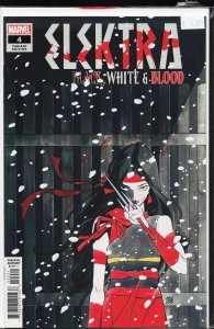 Elektra: Black, White & Blood #4 Variant Cover (2022)