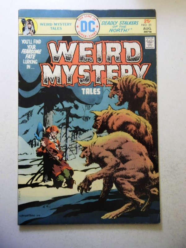 Weird Mystery Tales #21 (1975) FN Condition