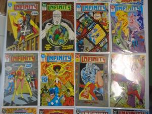 Infinity run #1-53 & Annual (1st series) missing: #10,13,18 8.0 VF (1984)
