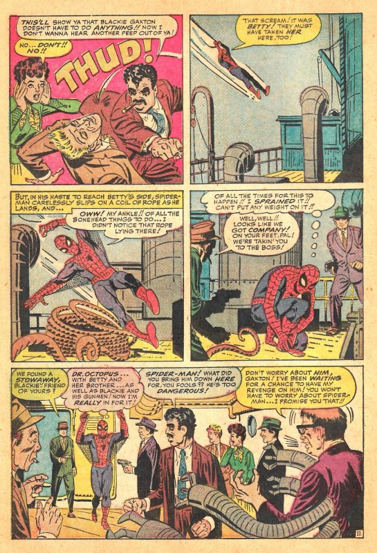 AMAZING SPIDER-MAN #11(Apr1964) 3.0 GD/VG   All Steve Ditko! Doc Oak Returns!